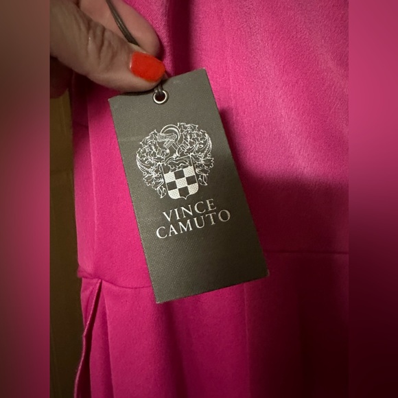 Vince Camuto Asymmetrical Ruffled Gown - Picture 7 of 9